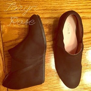 Taryn Rose Suede Booties